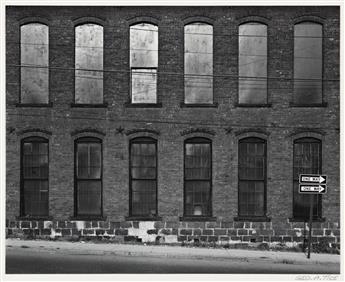 GEORGE A. TICE (1938- ) Factory Windows, J. Rosen & Sons * House on Franklin St. * Car for Sale, Cliff St.